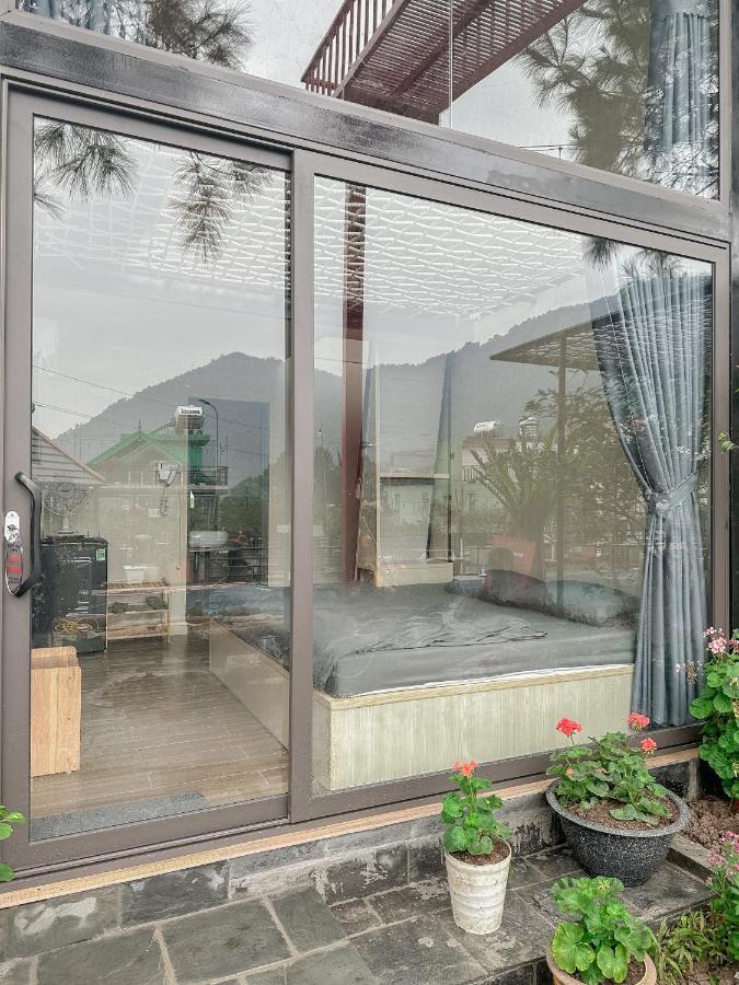 Bach Xanh House. Triangle Bungalow Tam Dao Exterior photo