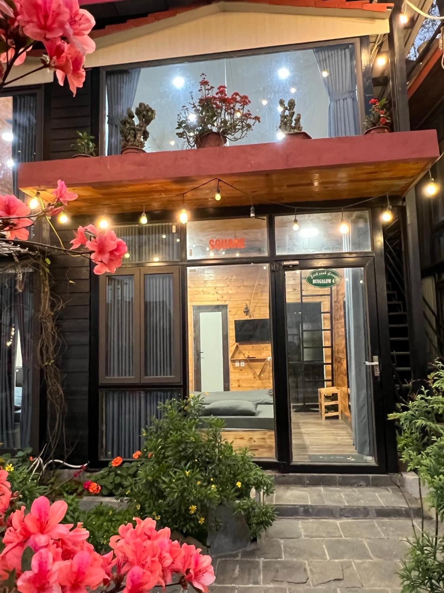 Bach Xanh House. Triangle Bungalow Tam Dao Exterior photo